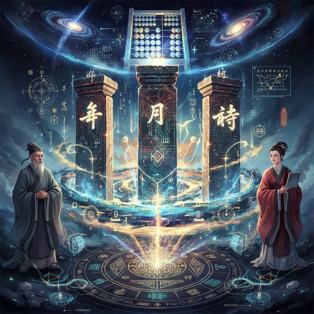 鐵板神數 - 四柱