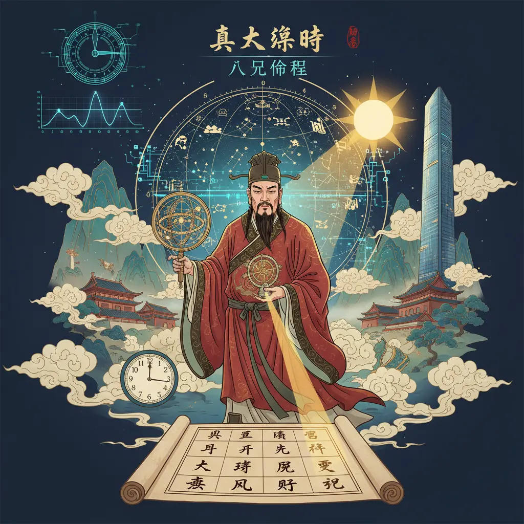 八字命理 - 真太陽時