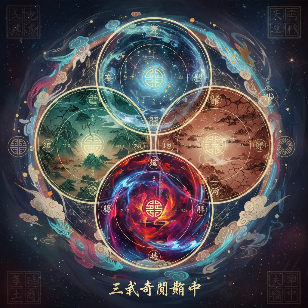 奇門遁甲 - 三式