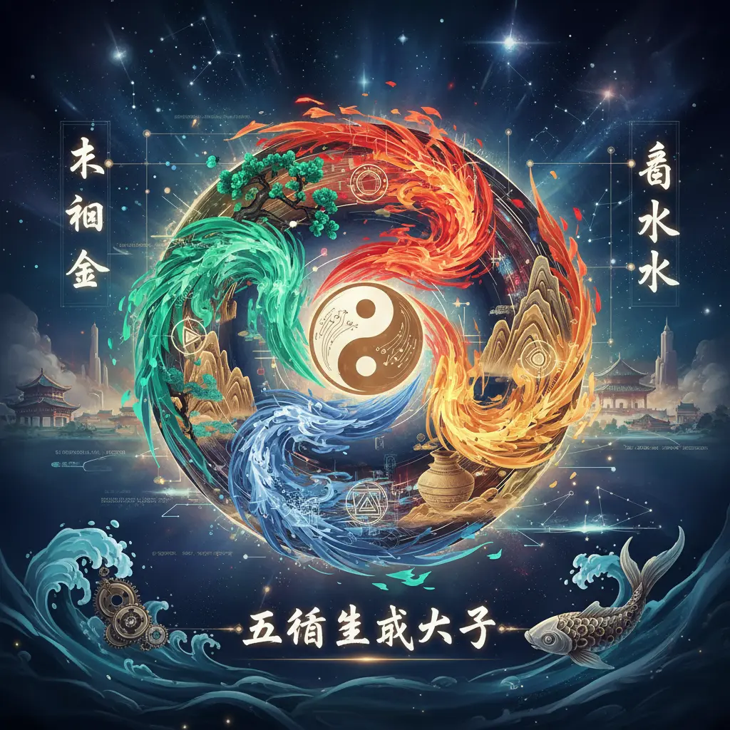 生辰八字 - 五行