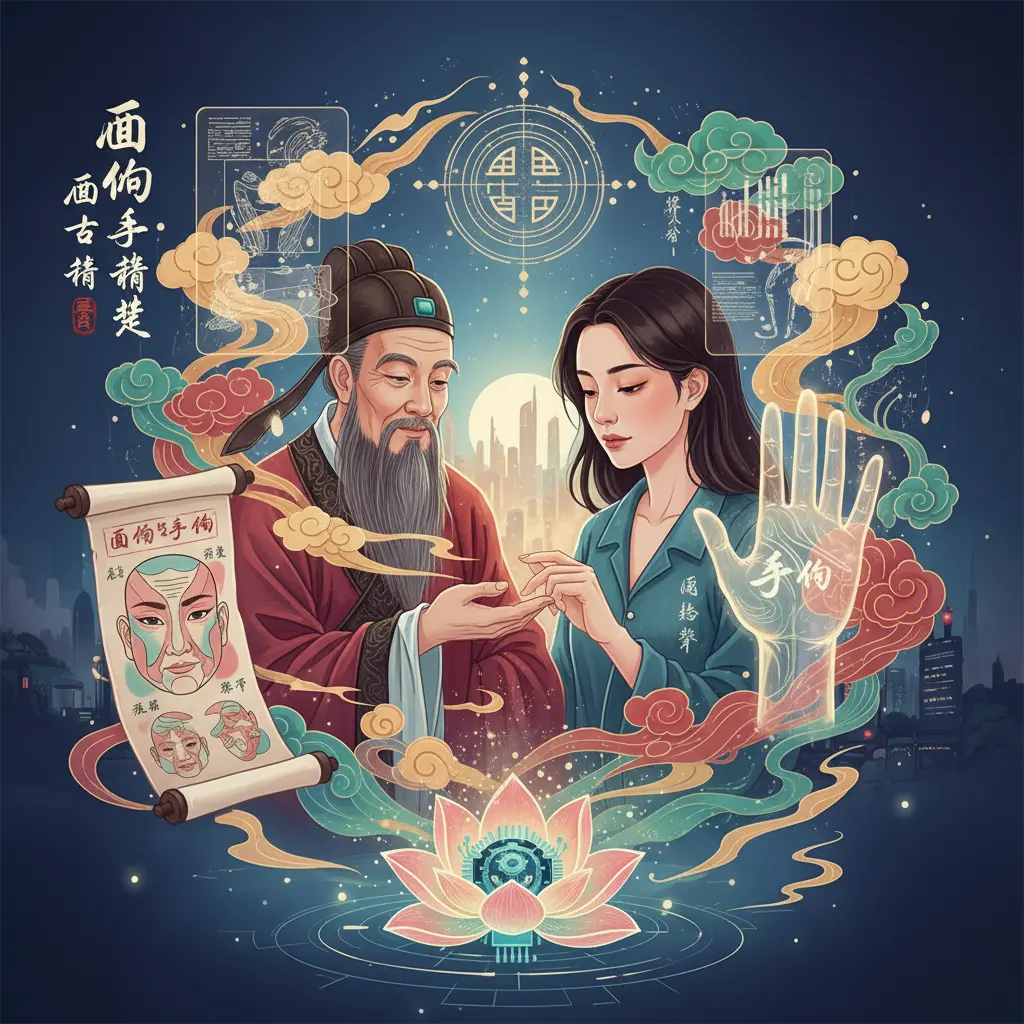 面相學 - 手相學