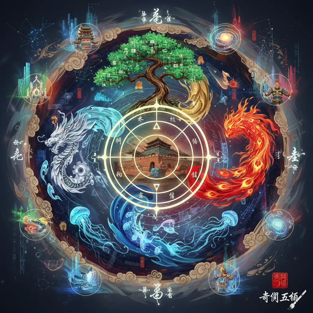 奇門遁甲 - 五行