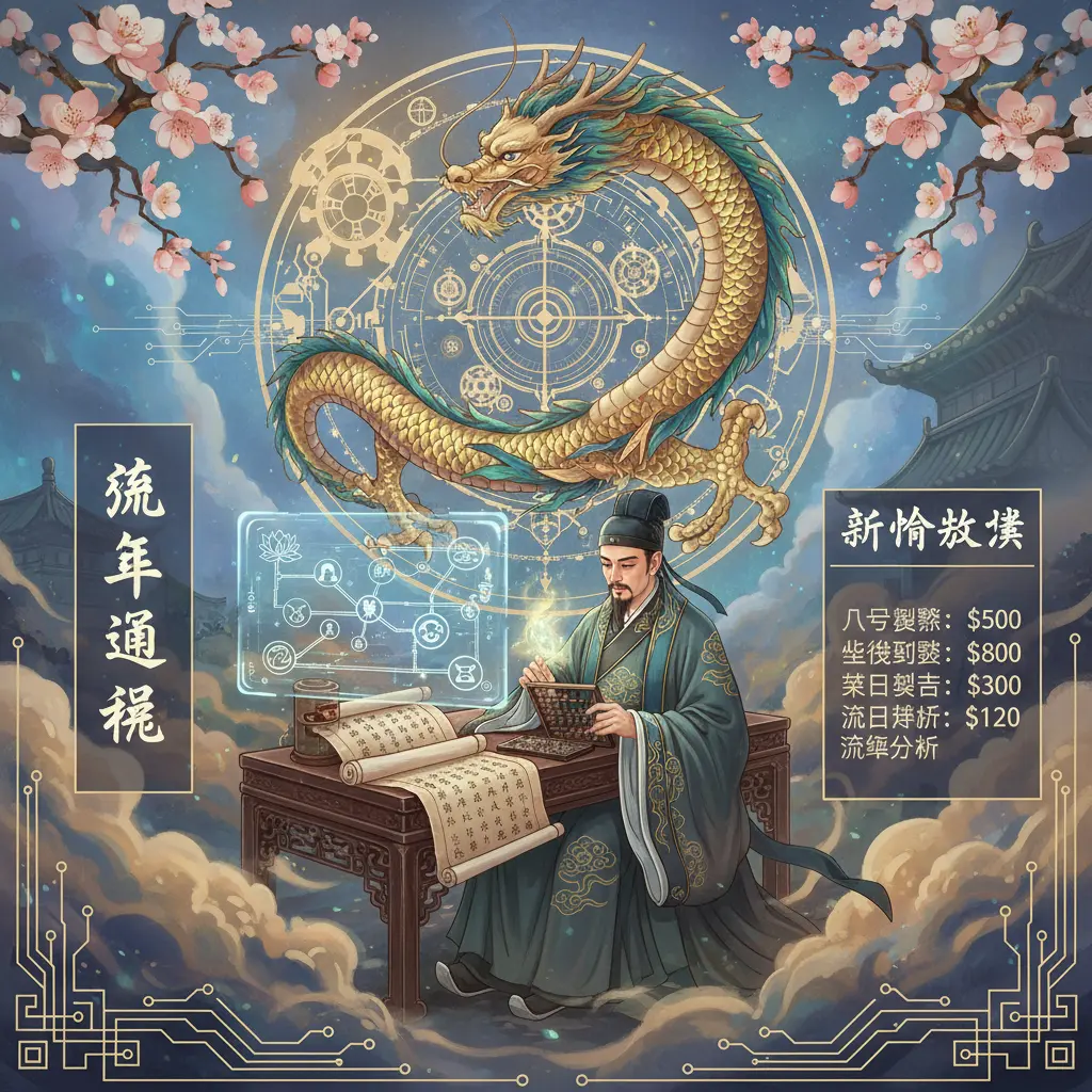 算命收費 - 流年運程