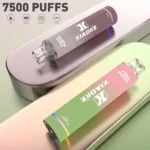 xiaoke｜XIAOKE 梟客 7500口 一次性電子煙 8ml預裝煙油 Mesh網狀芯 Type-C可充電 20種口味現貨｜產品規格：圖片 2